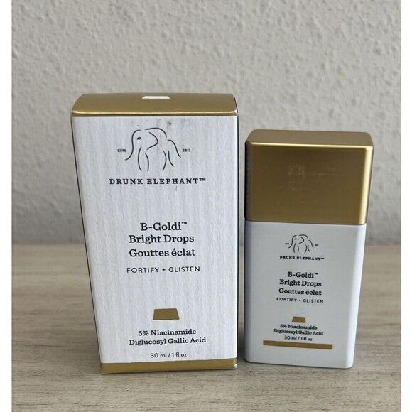 Drunk Elephant B-Goldi Bright Drops 1 oz 5% Niacinamide - Picture 1 of 5